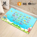 Hot selling printed custom size floor mat baby play anti slip mat/baby play mat